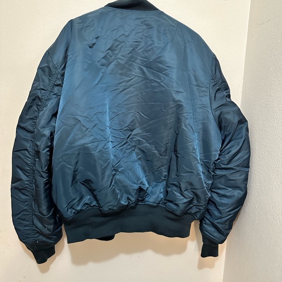 Vintage 1968 Alpha Industries USAF Flight MA-1 Reversible Bomber Jacket XX Large - Picture 7 of 9
